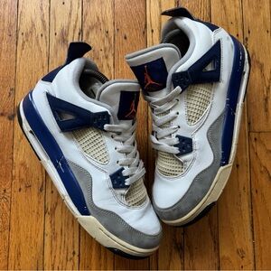 Air Jordan 4 Deep Royal Blue